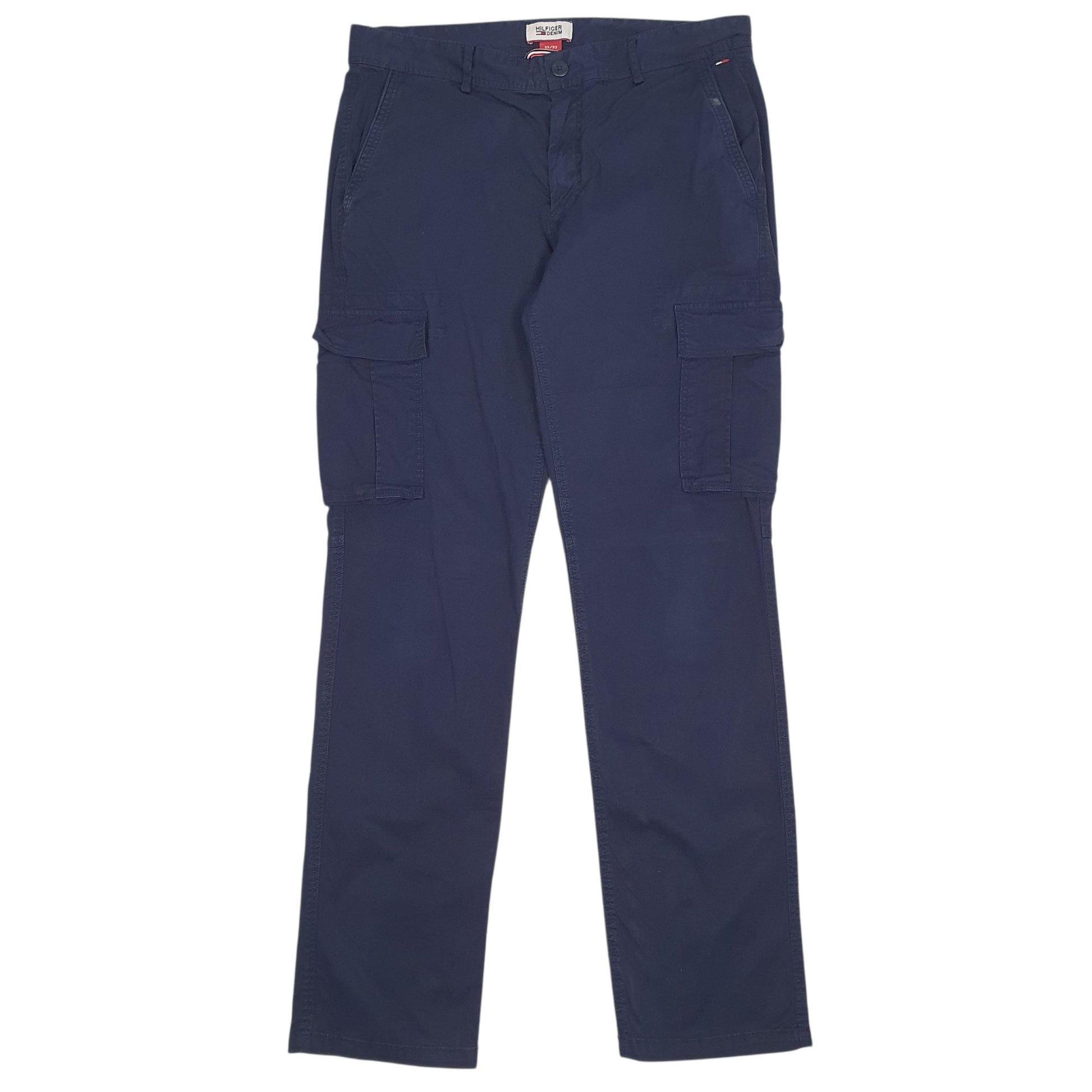 Mens Navy Tommy Hilfiger  Cargo Trousers