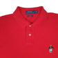 Mens Red Polo Ralph Lauren Polo Bear  Polo Shirt
