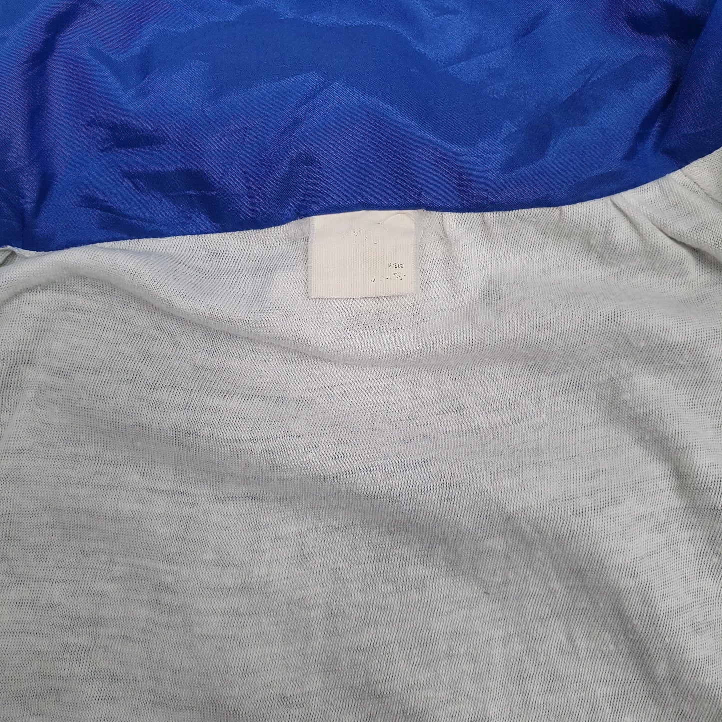 Mens Blue Unbranded Vintage 80s 90s Full Zip Coat