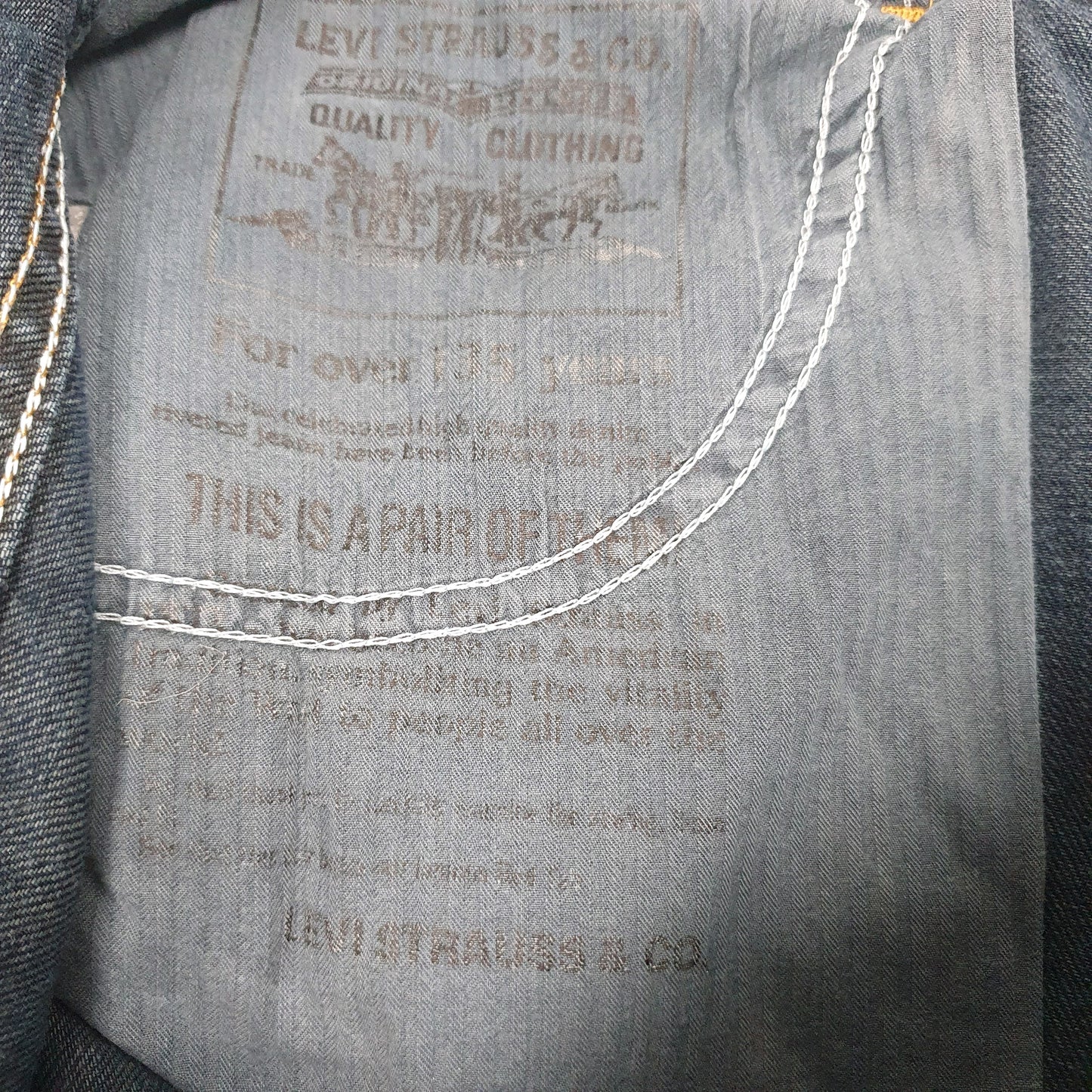 Mens Blue Levis   Jeans