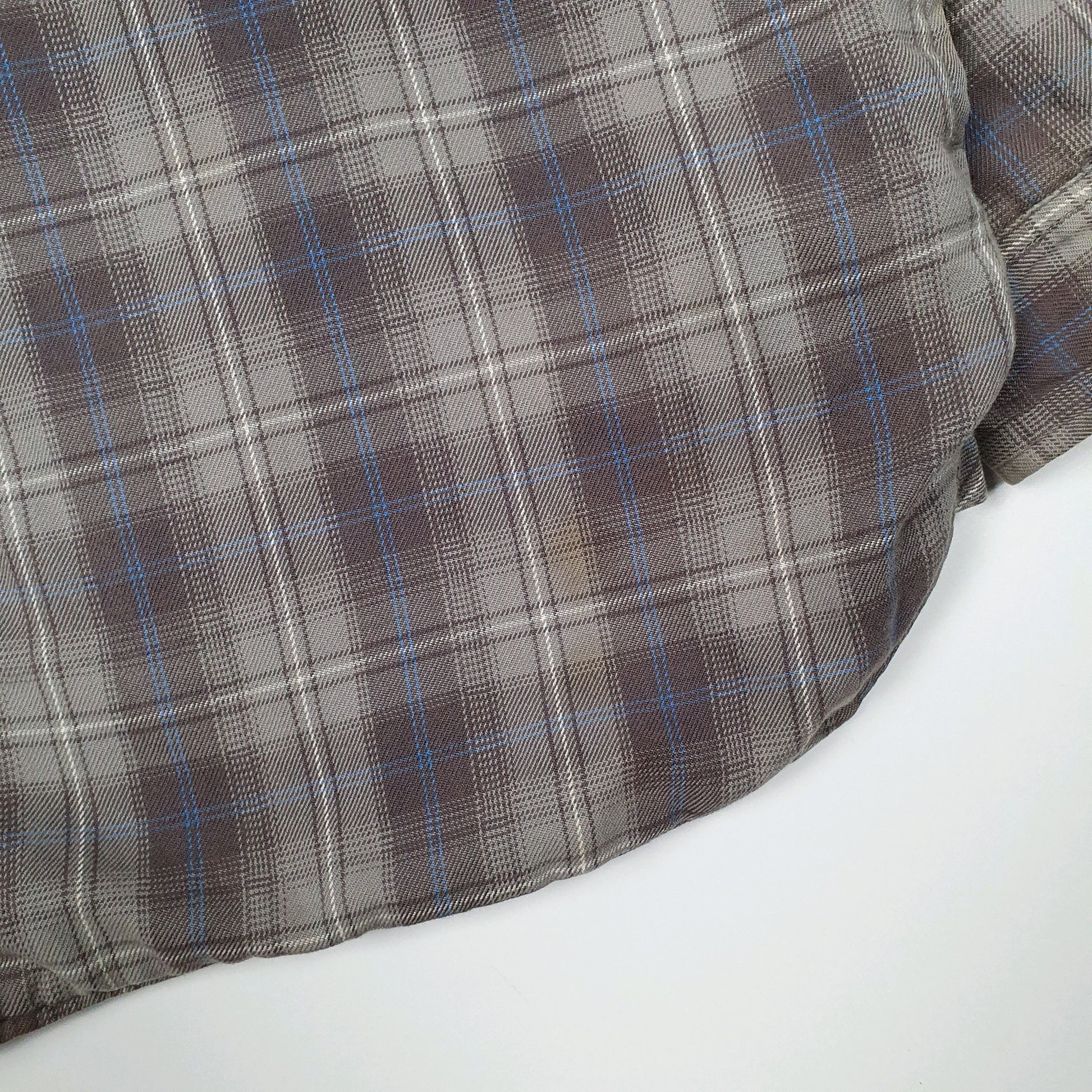 Mens Grey The North Face Padded Full Zip Coat