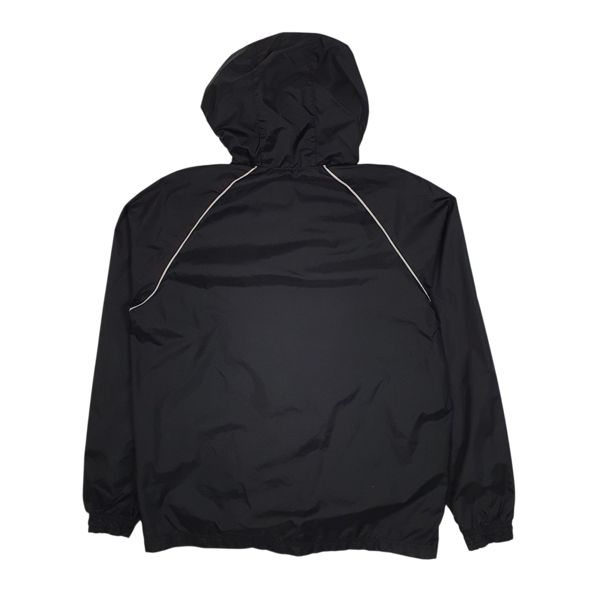 Mens Black Adidas  Hoodie Coat