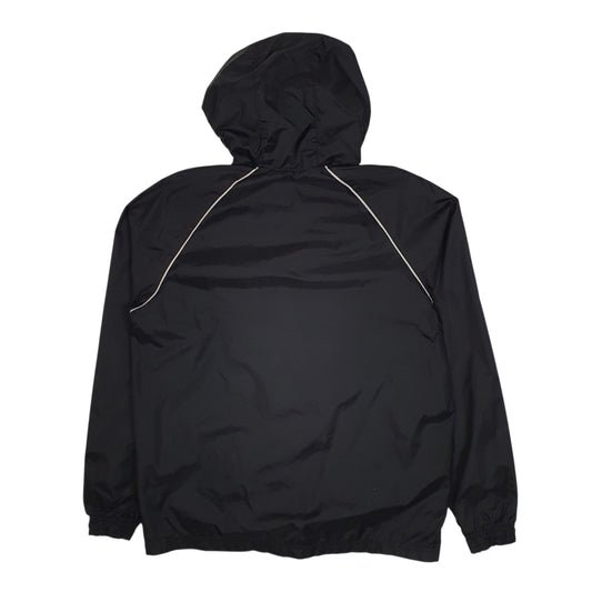 Mens Black Adidas  Hoodie Coat