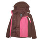Womens Pink The North Face Hyvent  Coat