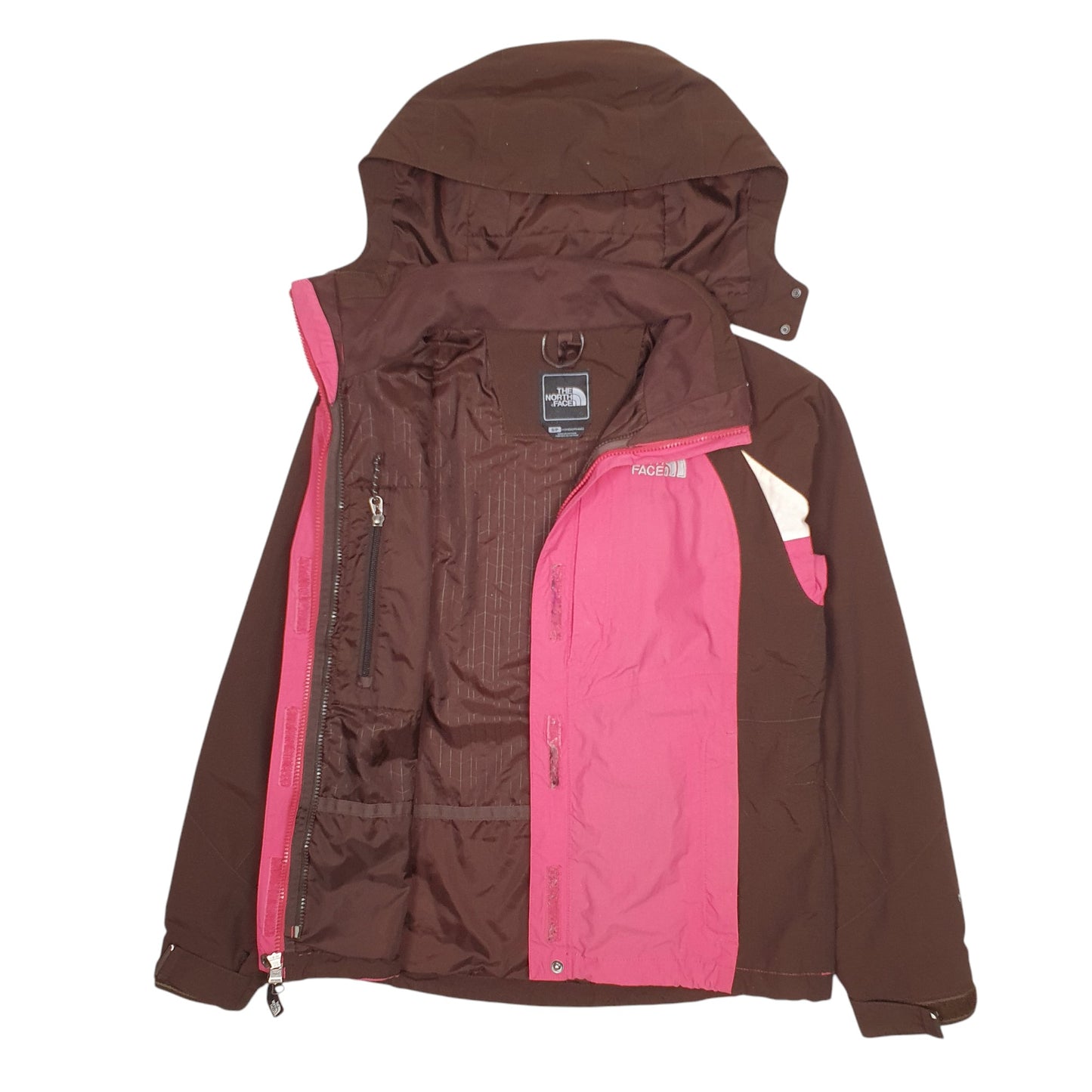 Womens Pink The North Face Hyvent  Coat