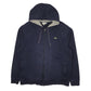 Mens Navy Lacoste Hoodie Full Zip Jumper