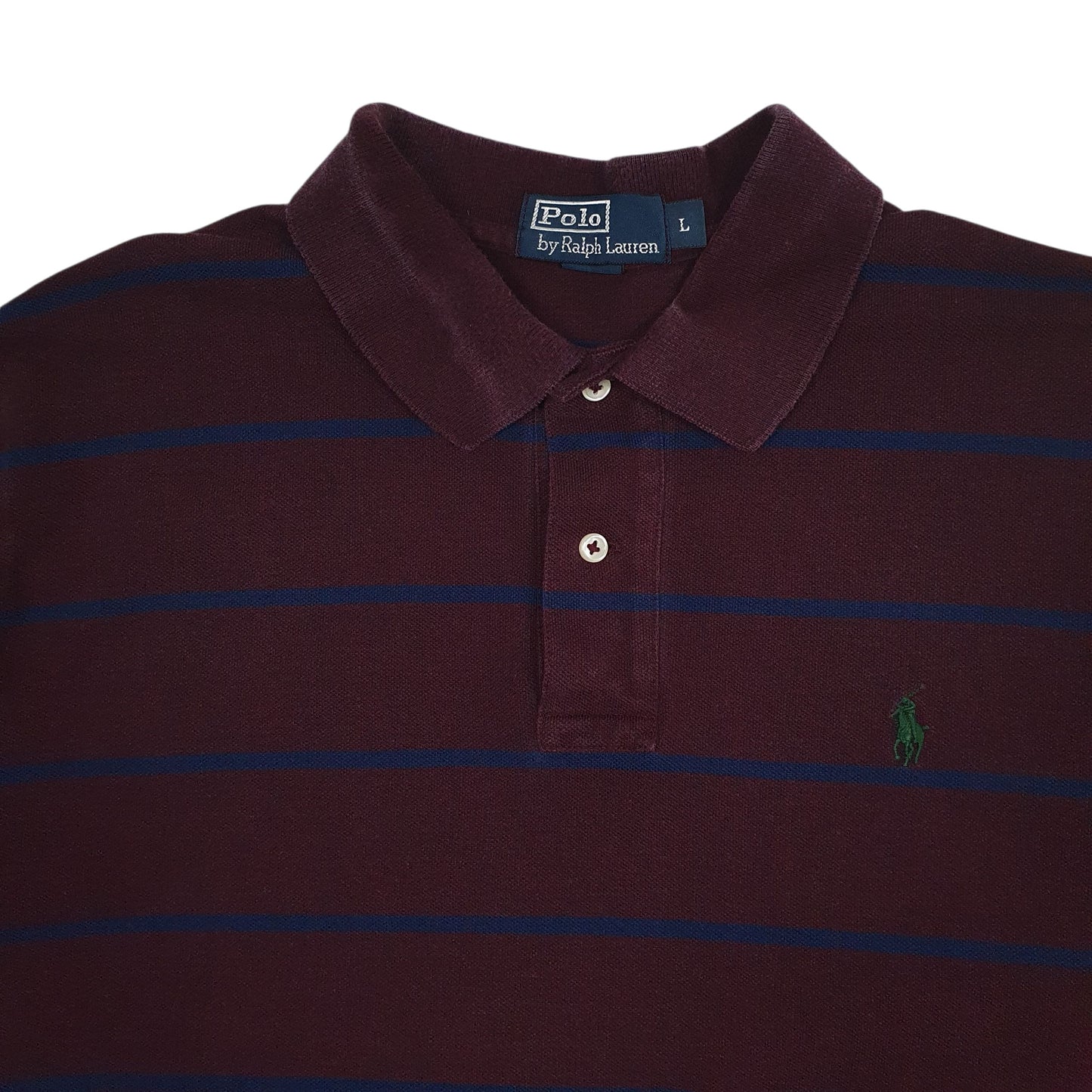 Mens Burgundy Polo Ralph Lauren   Polo Shirt