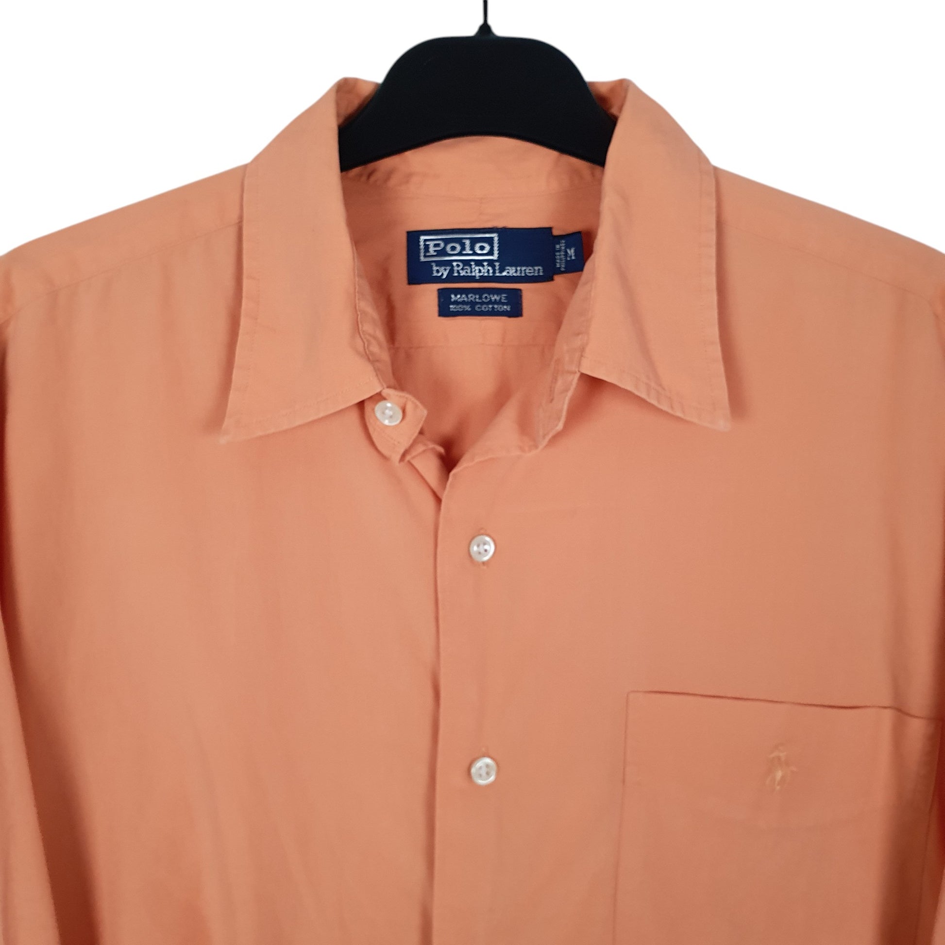 Mens Orange Ralph Lauren Marlowe  Shirt