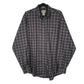 Mens Navy L.L.Bean US Marine Corps Tartan Long Sleeve Shirt