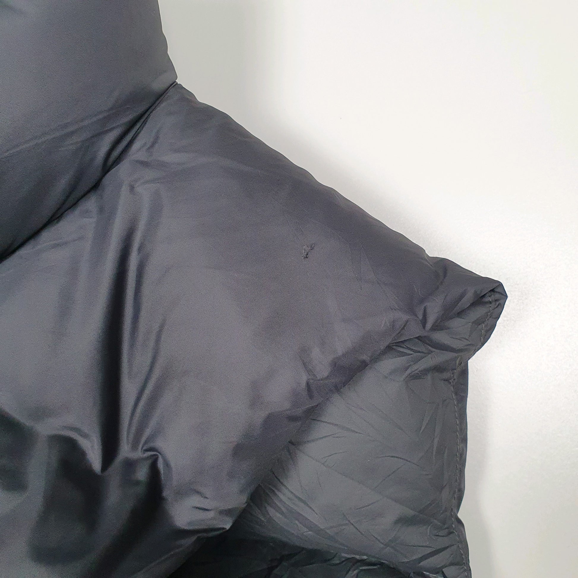 Mens Grey The North Face Nuptse Gilet Vest Hoodie Coat