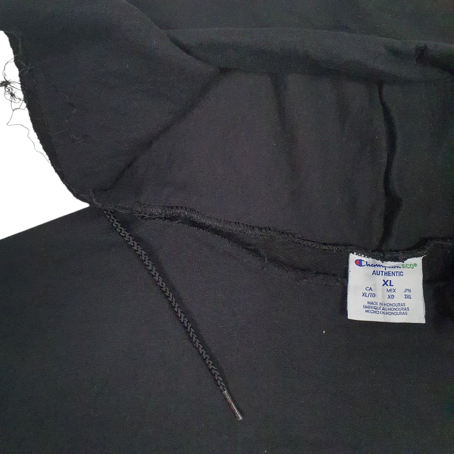 Mens Black Champion  Hoodie Jumper