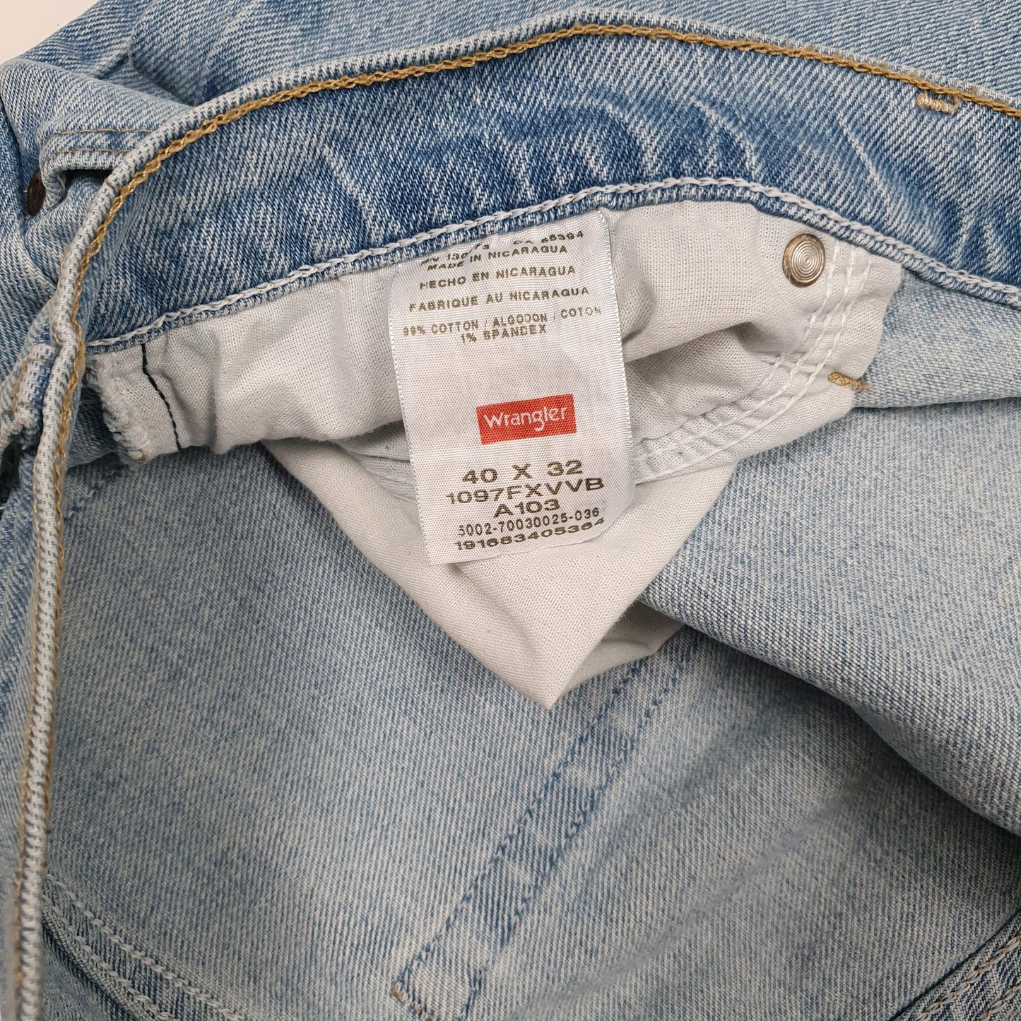 Mens Blue Wrangler   Jeans