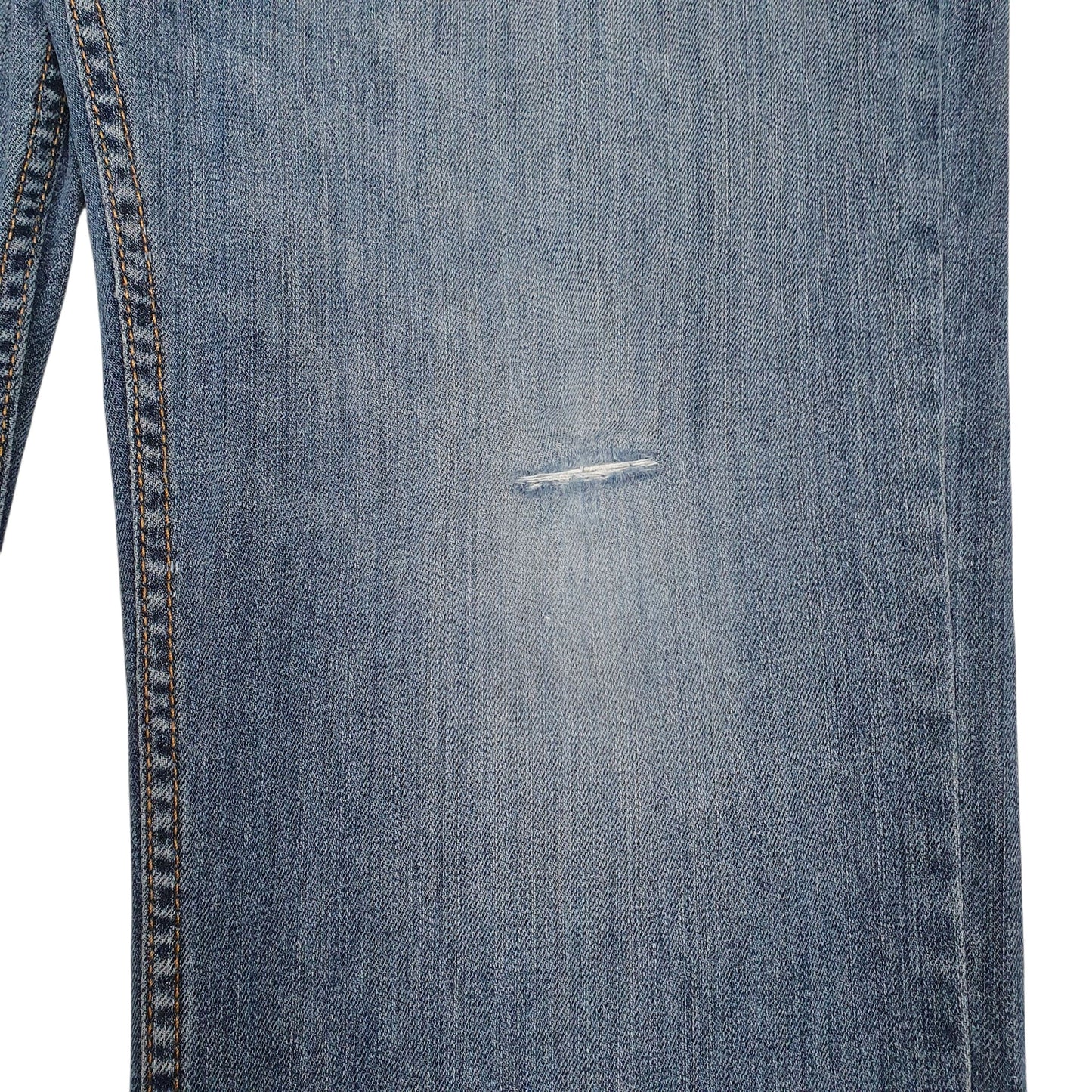 Mens Blue Levis Distressed  Jeans
