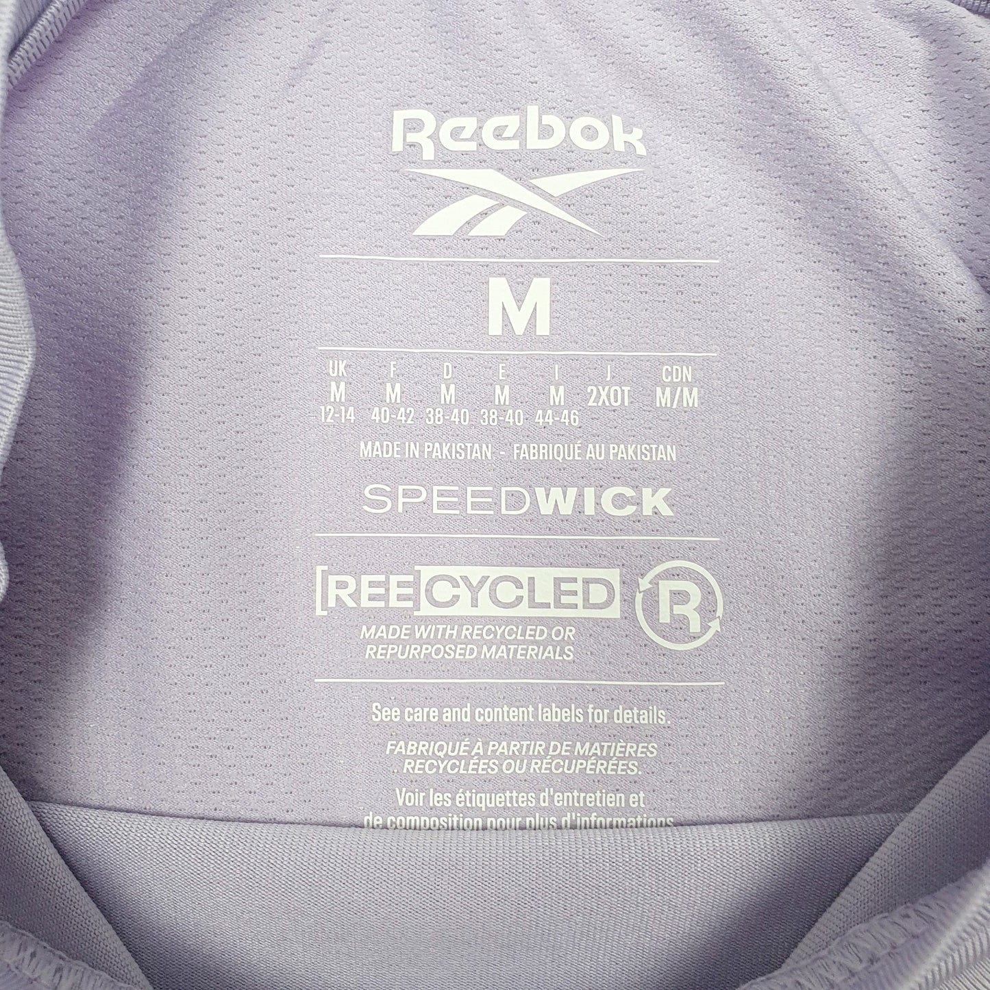 Womens Purple Reebok Active Wear  T Shirt