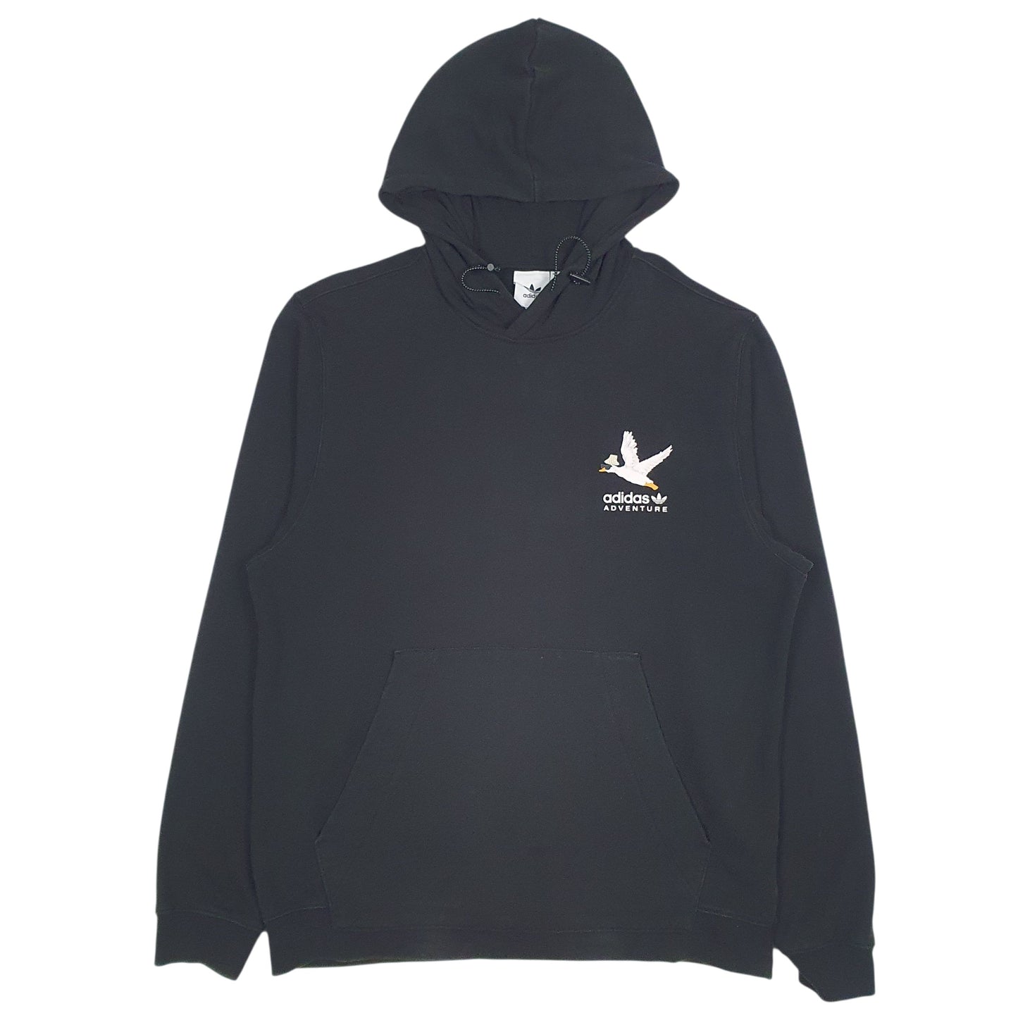 Mens Black Adidas  Hoodie Jumper