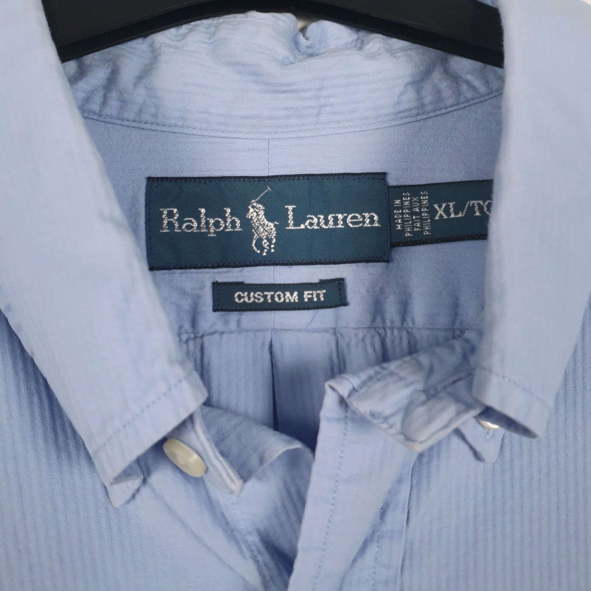Mens Blue Ralph Lauren   Shirt