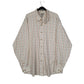 Mens Cream L.L.Bean  Long Sleeve Shirt