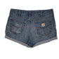 Womens Blue Carhartt   Shorts