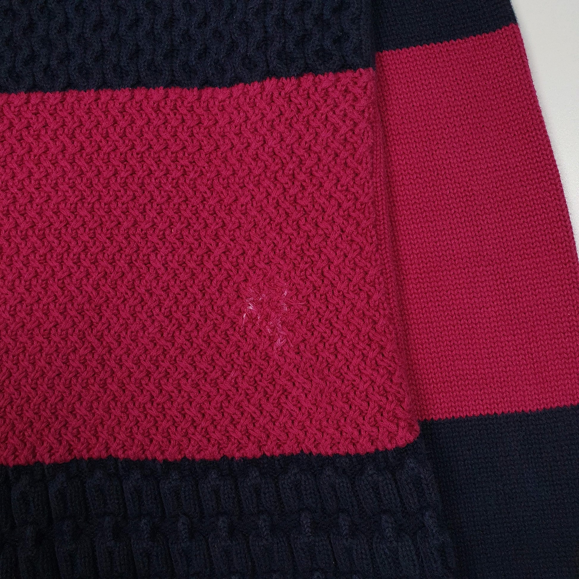 Womens Pink Tommy Hilfiger Chunky Knit Crewneck Jumper