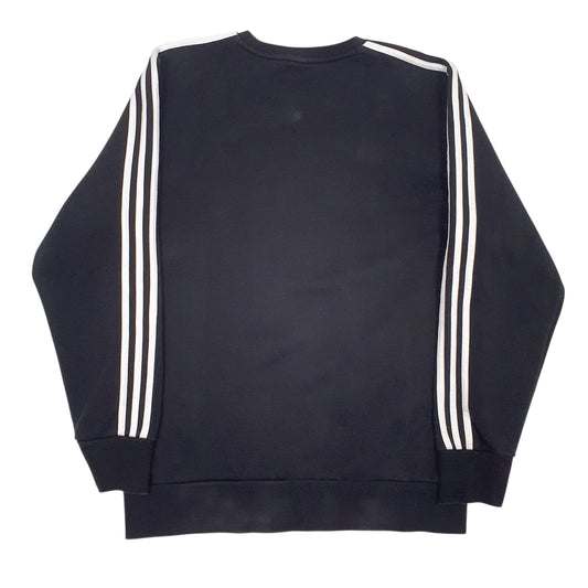 Mens Black Adidas  Crewneck Jumper