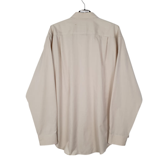 Mens Cream Calvin Klein   Shirt