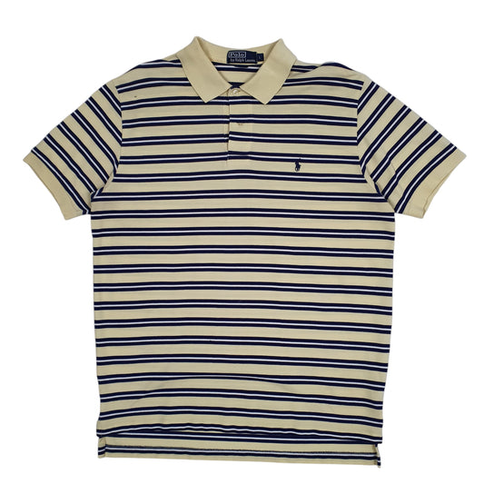 Mens Yellow Polo Ralph Lauren  Short Sleeve Polo Shirt