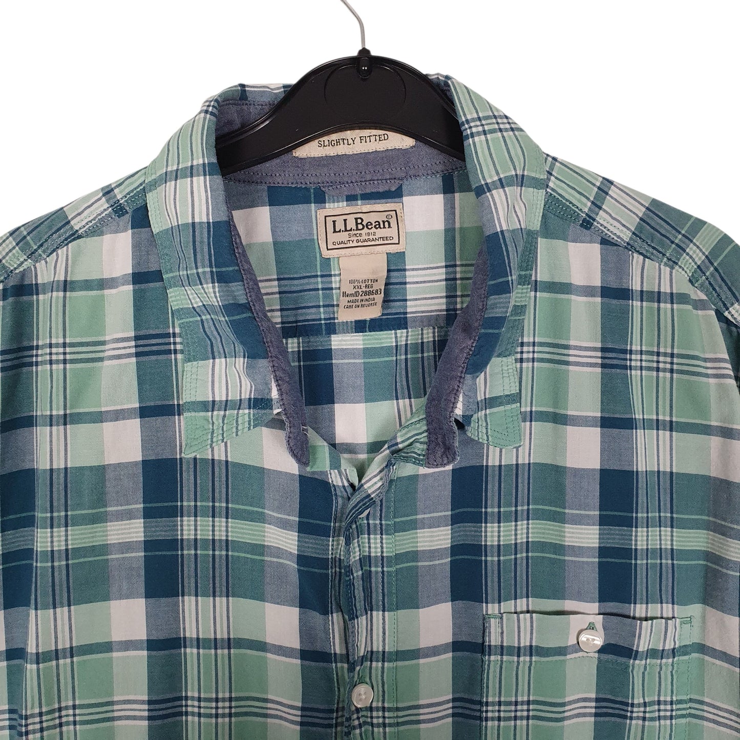 Mens Blue L.L.Bean   Shirt