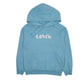 Womens Blue Levis  Hoodie Jumper