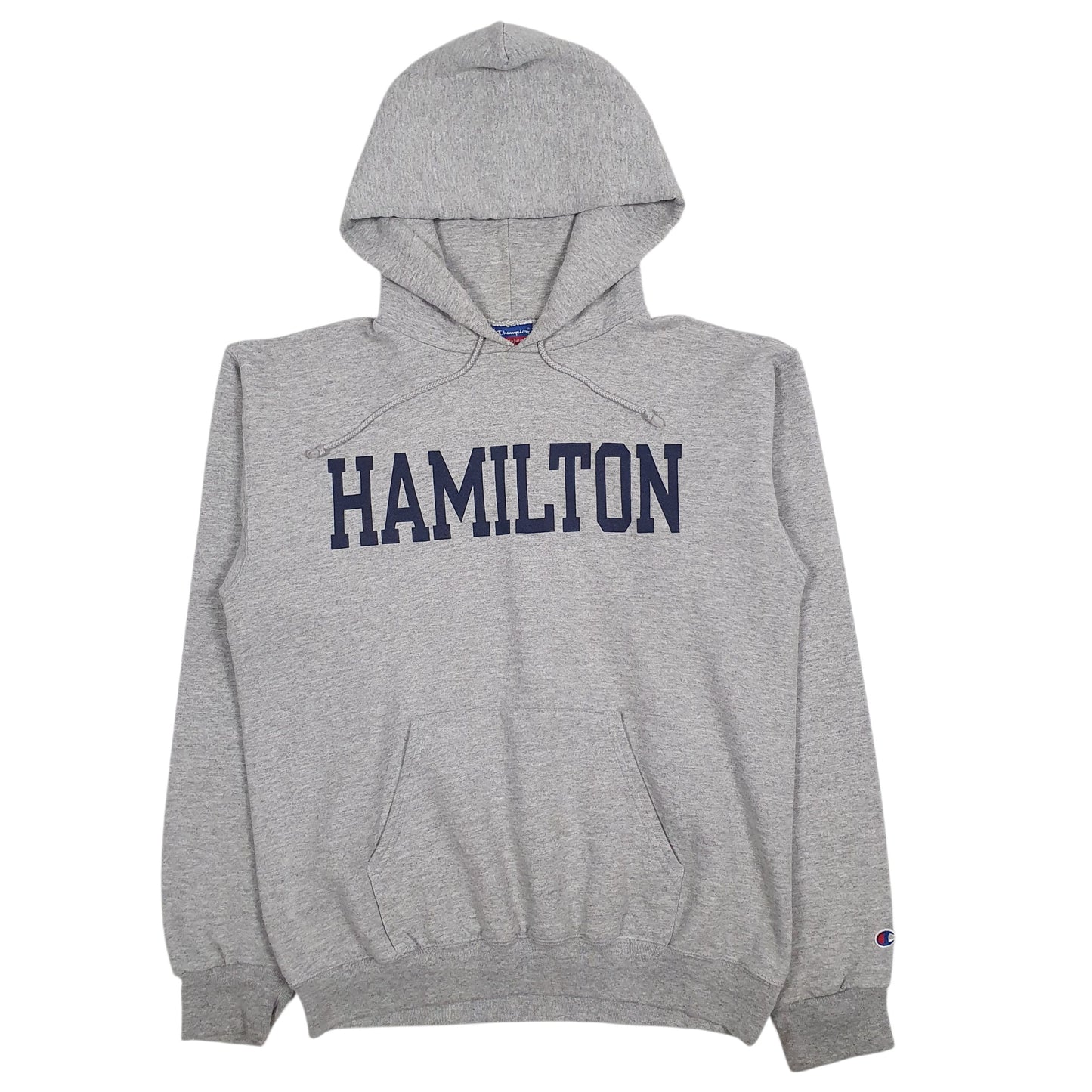 Mens Grey Champion Hamilton Hoodie Jumper