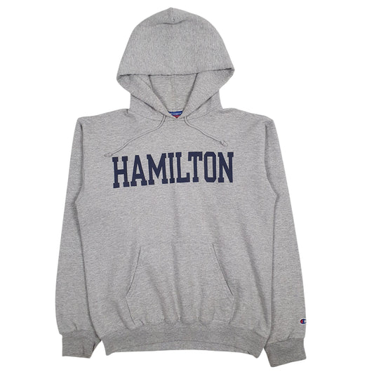 Mens Grey Champion Hamilton Hoodie Jumper