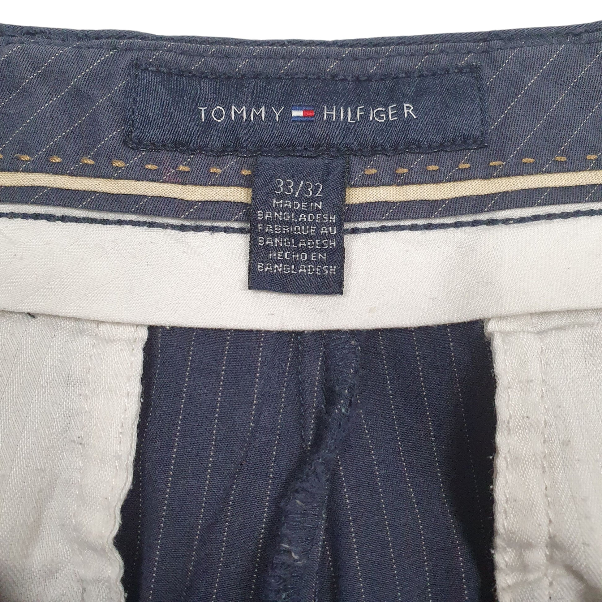 Mens Navy Tommy Hilfiger   Trousers