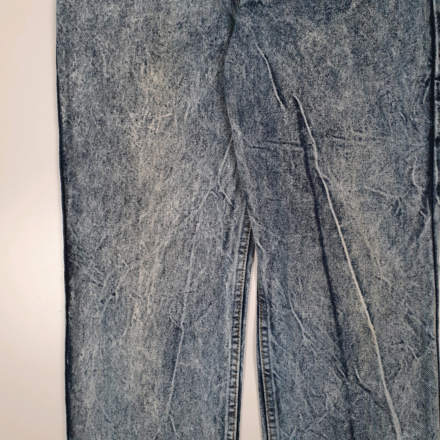 Mens Blue Levis Acid Wash Vintage 00s Tapered  Jeans