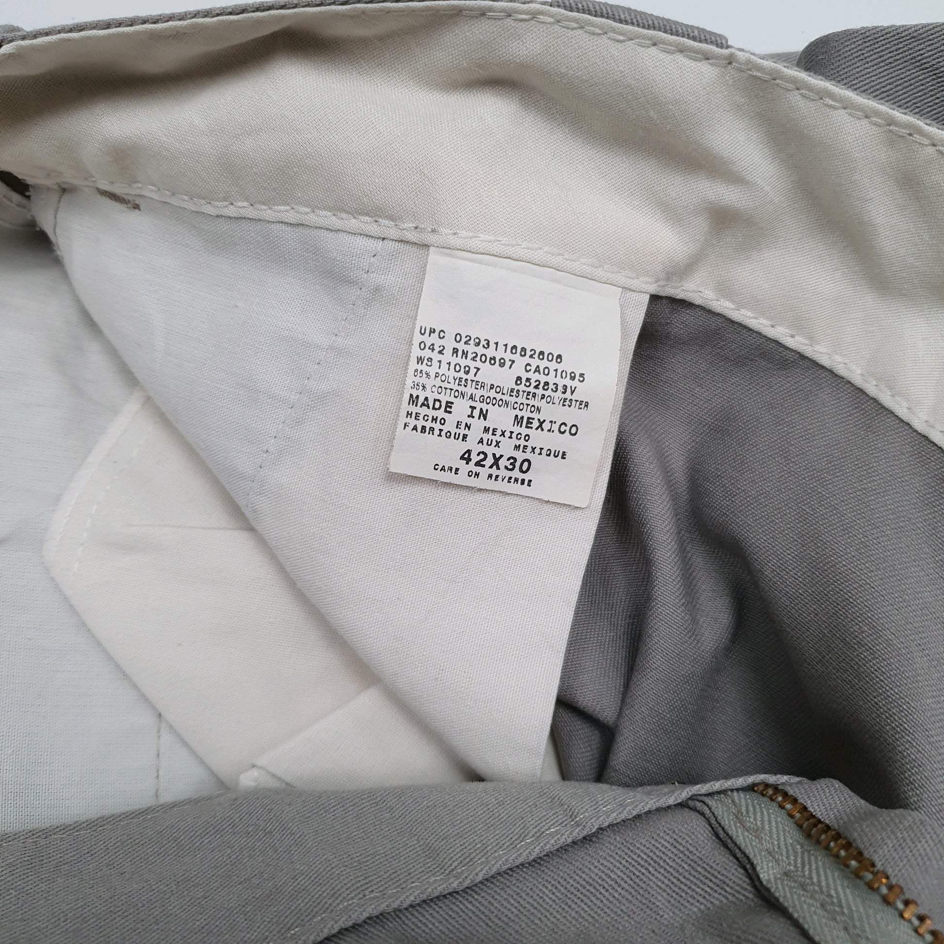 Mens Grey Dickies   Trousers