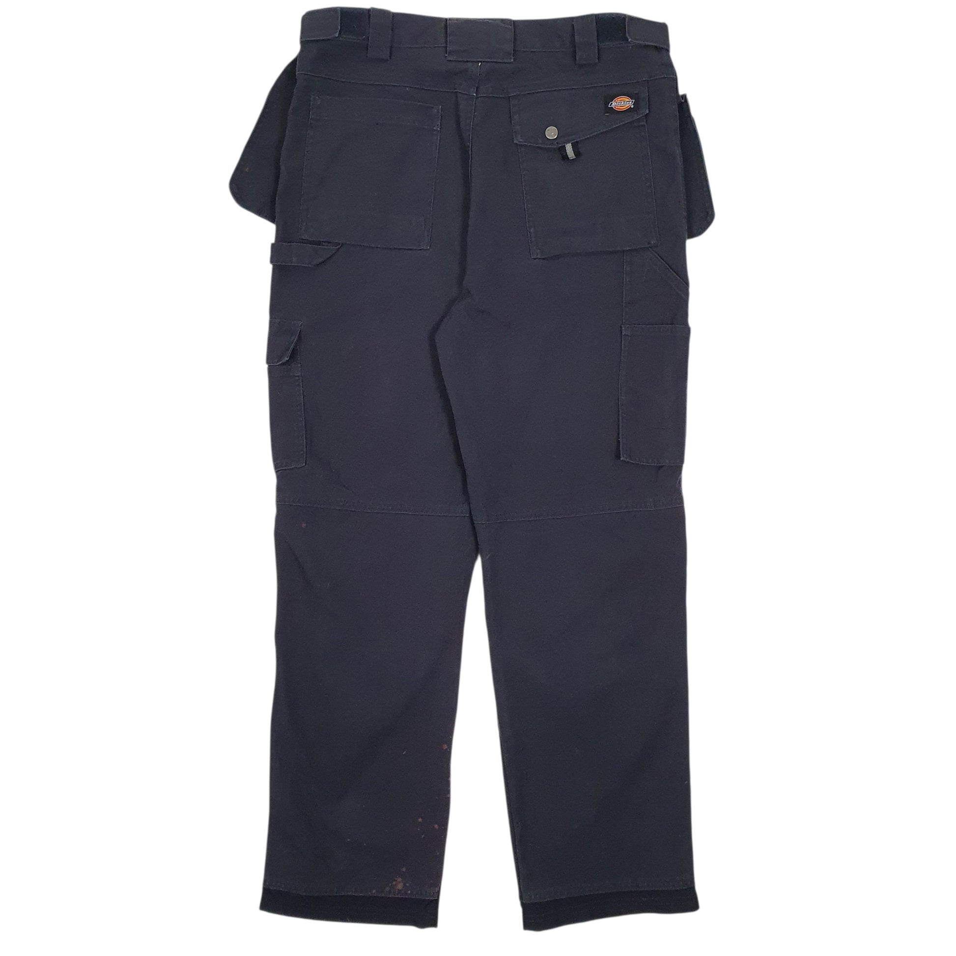 Mens Black Dickies Workwear  Trousers