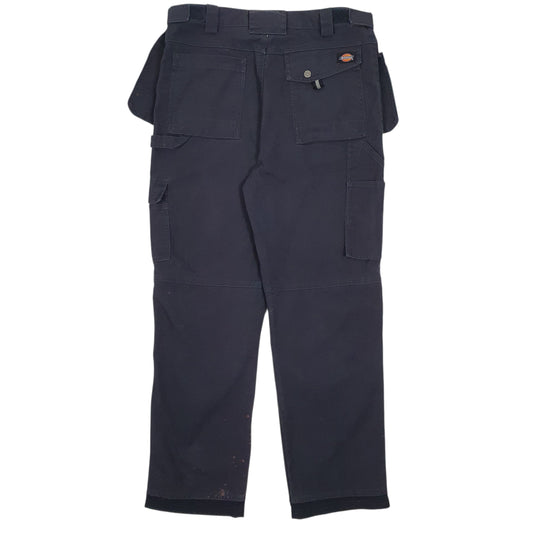 Mens Black Dickies Workwear  Trousers