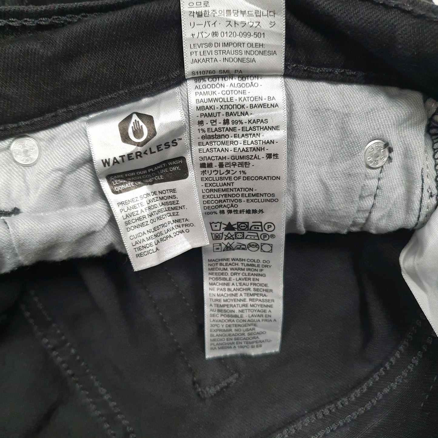 Mens Black Levis Stretch  Jeans