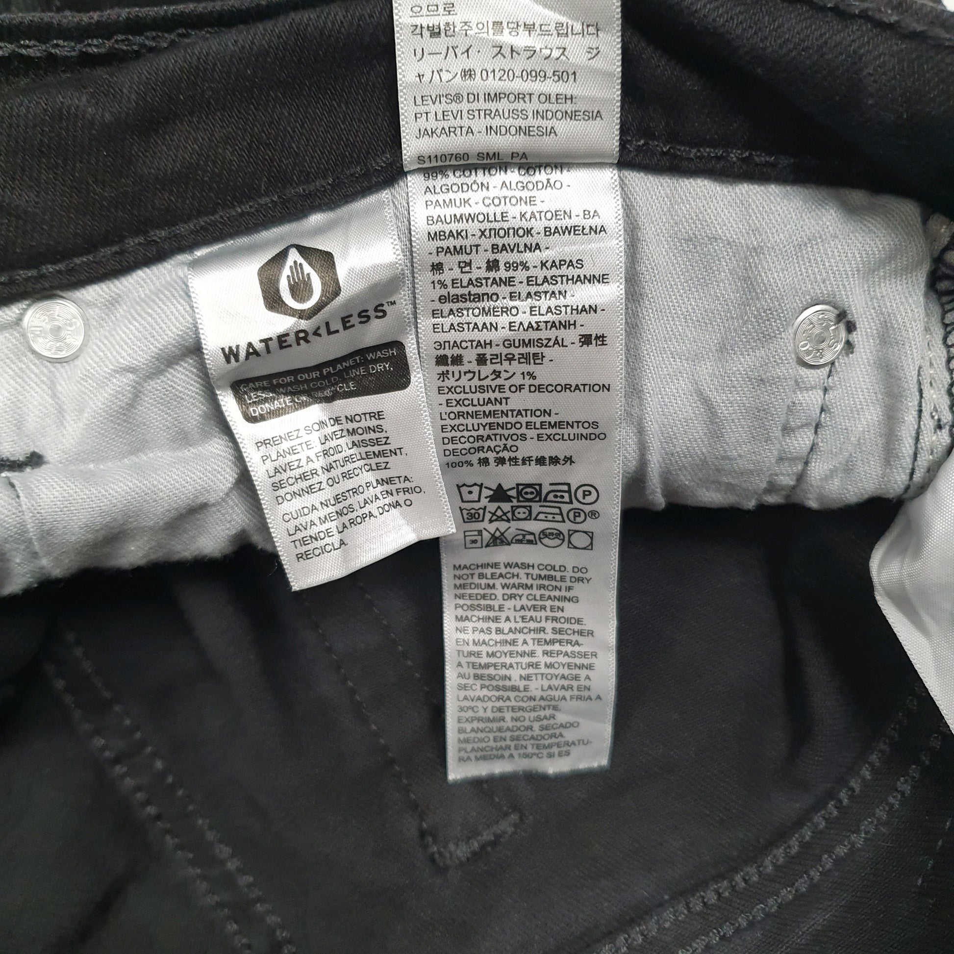 Mens Black Levis Stretch  Jeans