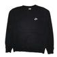 Mens Black Nike  Crewneck Jumper