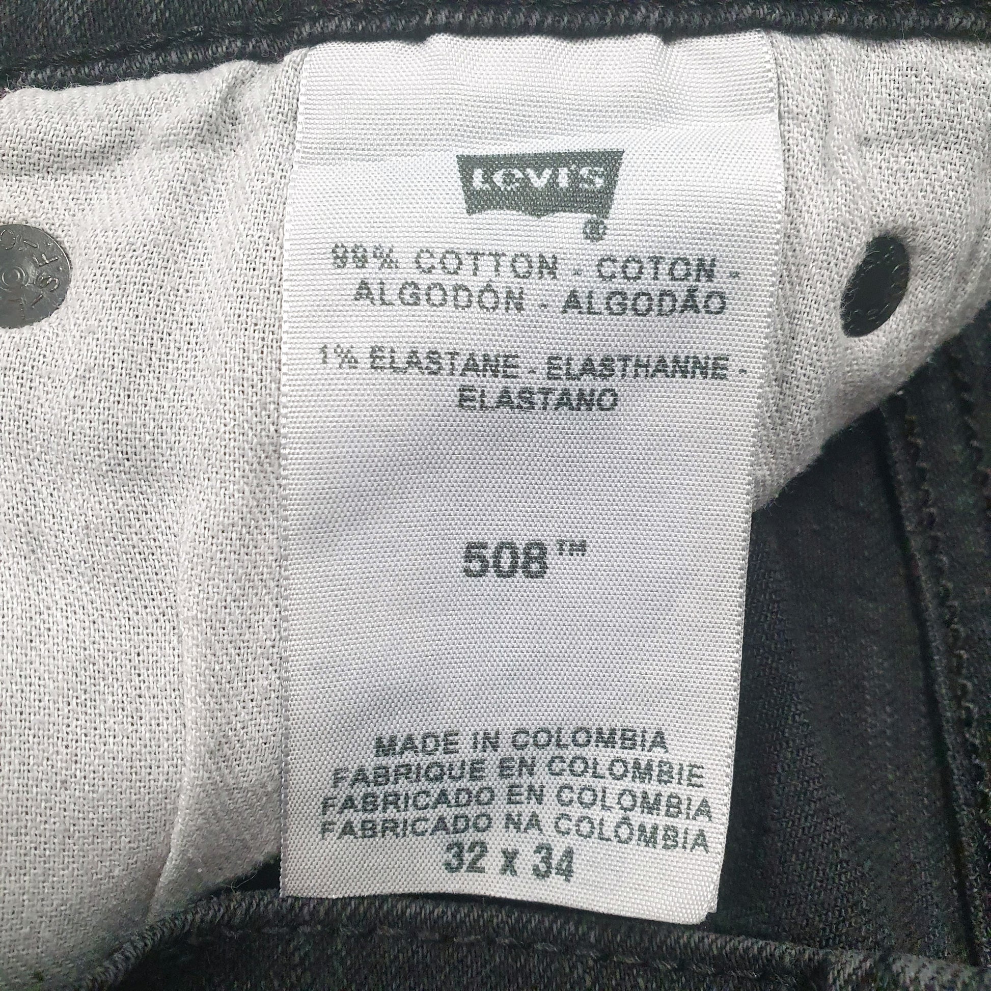 Mens Black Levis   Jeans