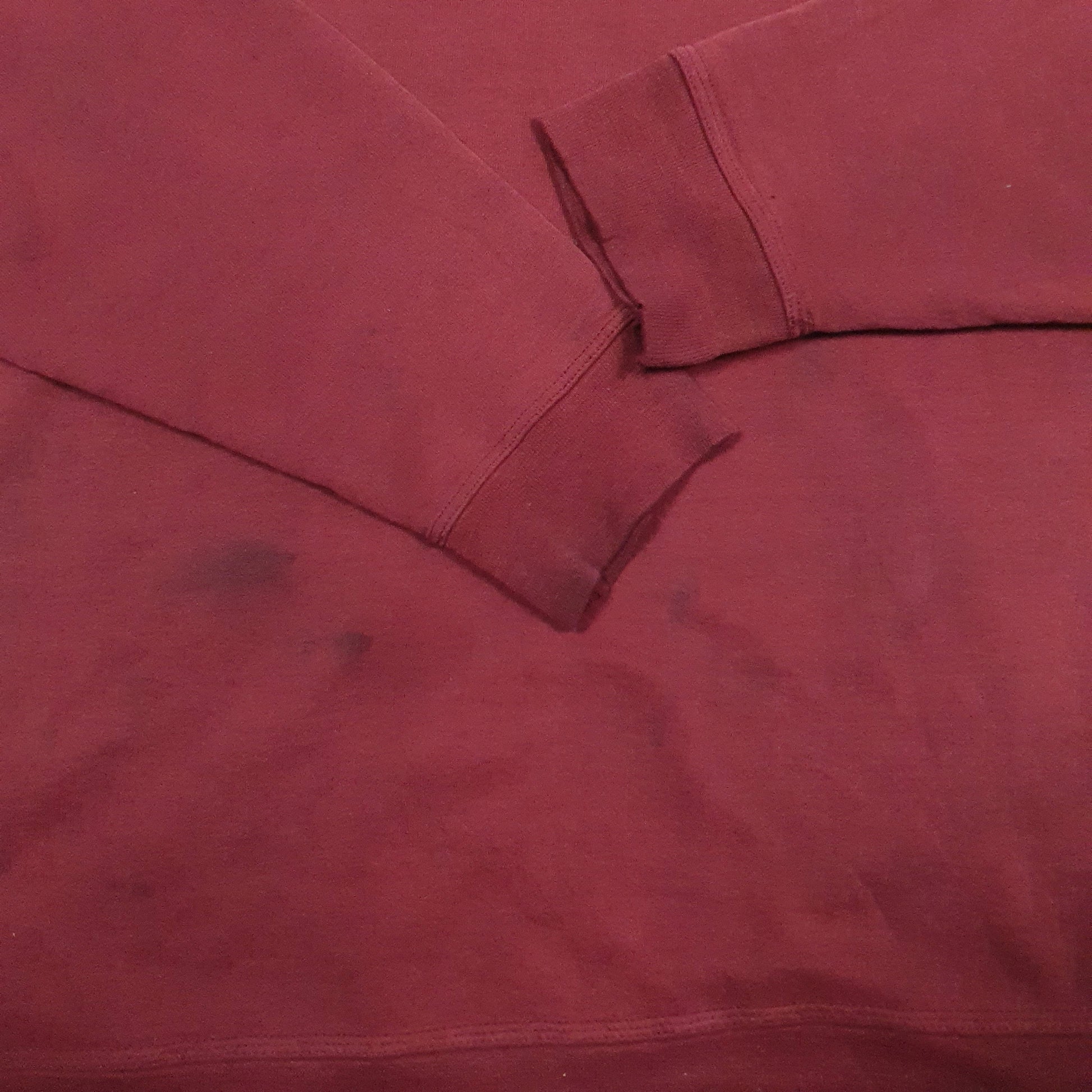 Mens Burgundy Champion  Crewneck Jumper