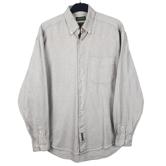 Mens Grey Dockers  Long Sleeve Shirt