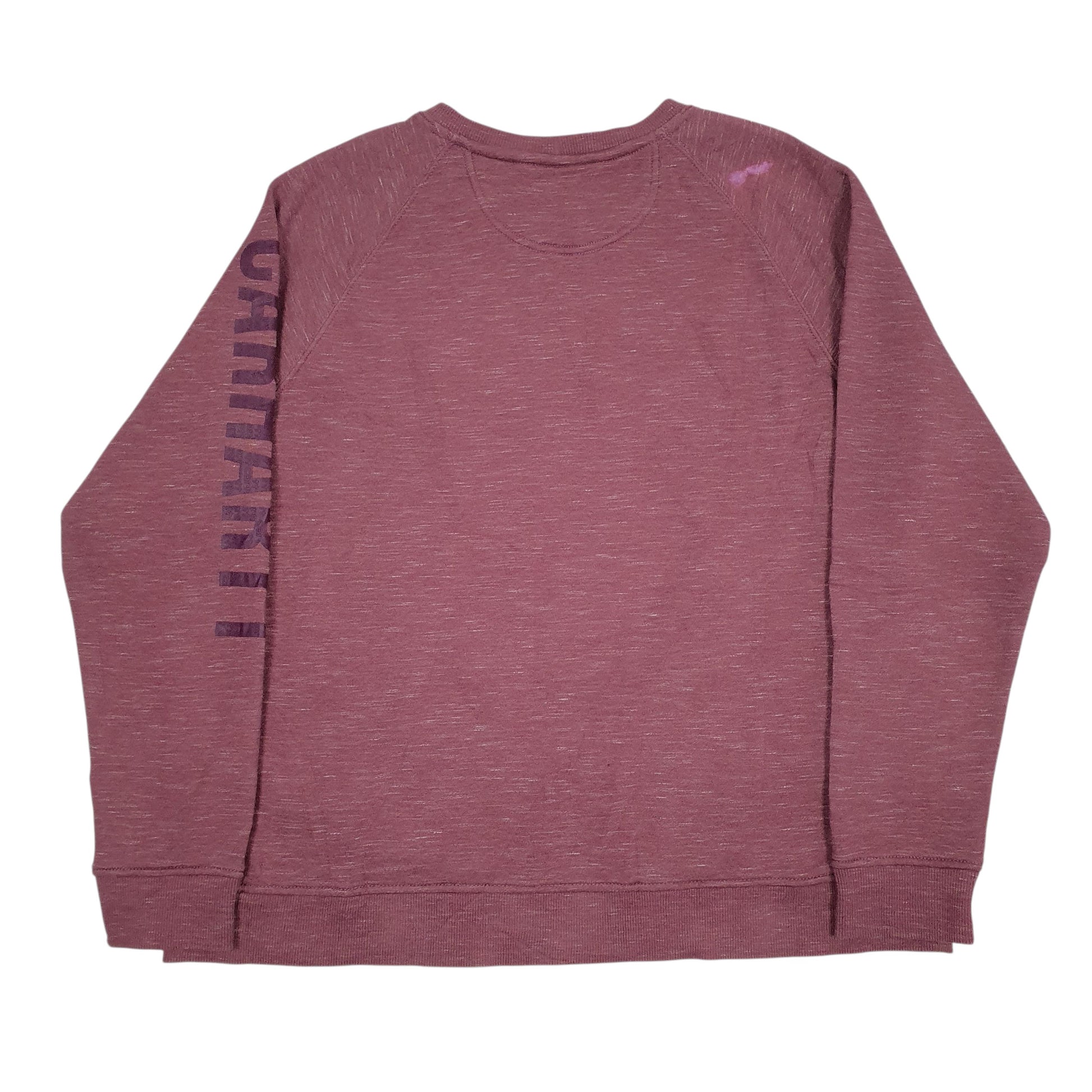 Womens Burgundy Carhartt  Crewneck Jumper