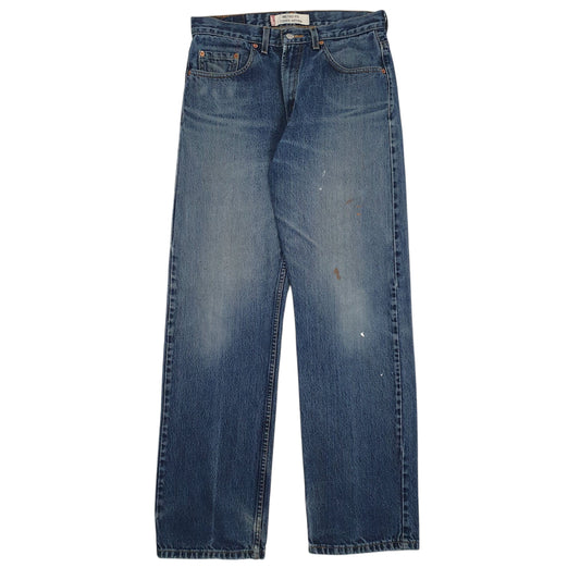 Mens Blue Levis Metro Fit 528 JeansW L
