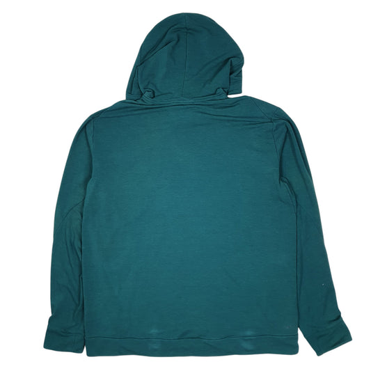Mens Green Nike Lightweight Dri Fit Hoodie Jumper