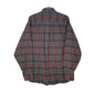 Mens Grey L.L.Bean Thick Flannel  Shirt
