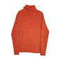 Womens Orange Tommy Hilfiger  Turtle Neck Jumper