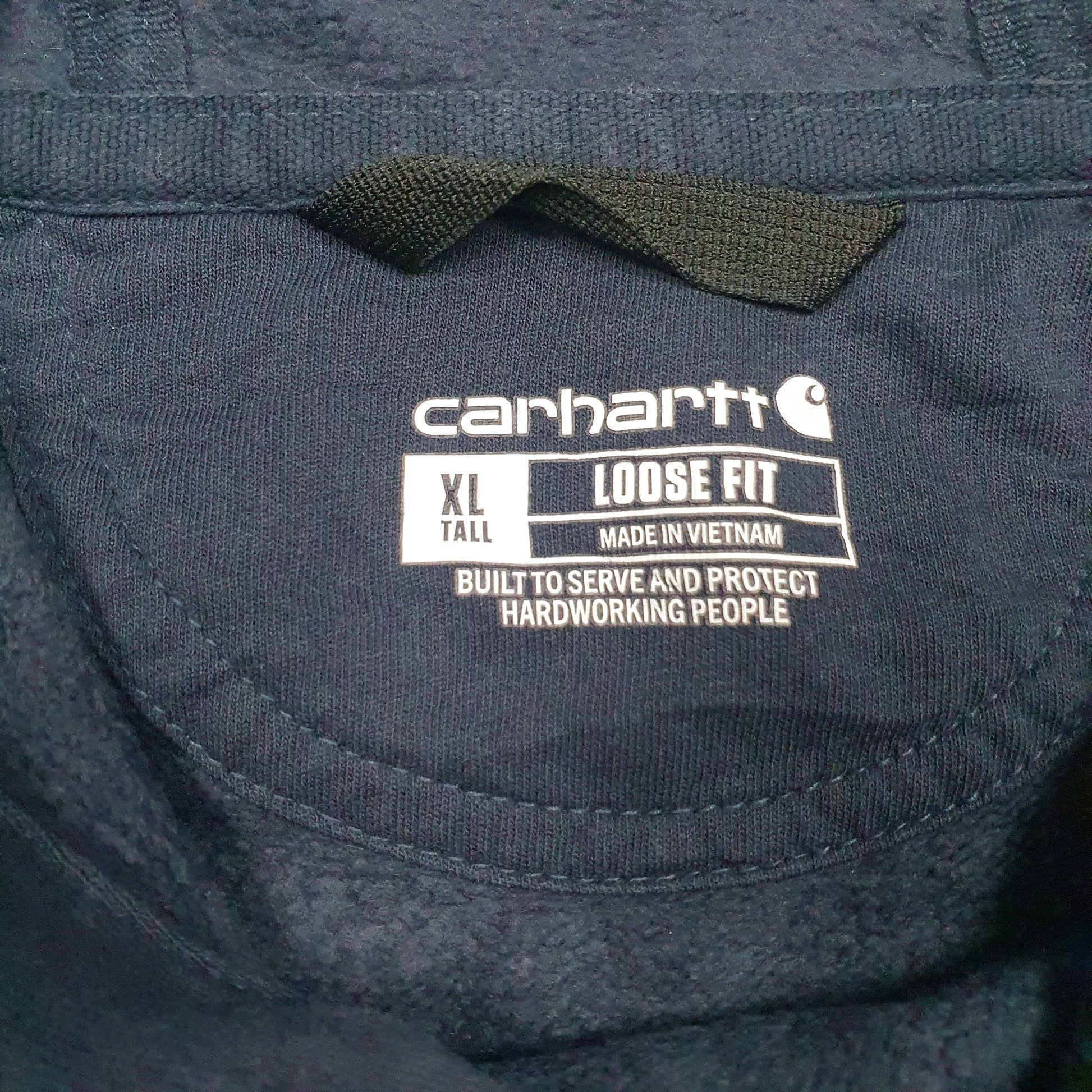 Mens Navy Carhartt  Hoodie Jumper