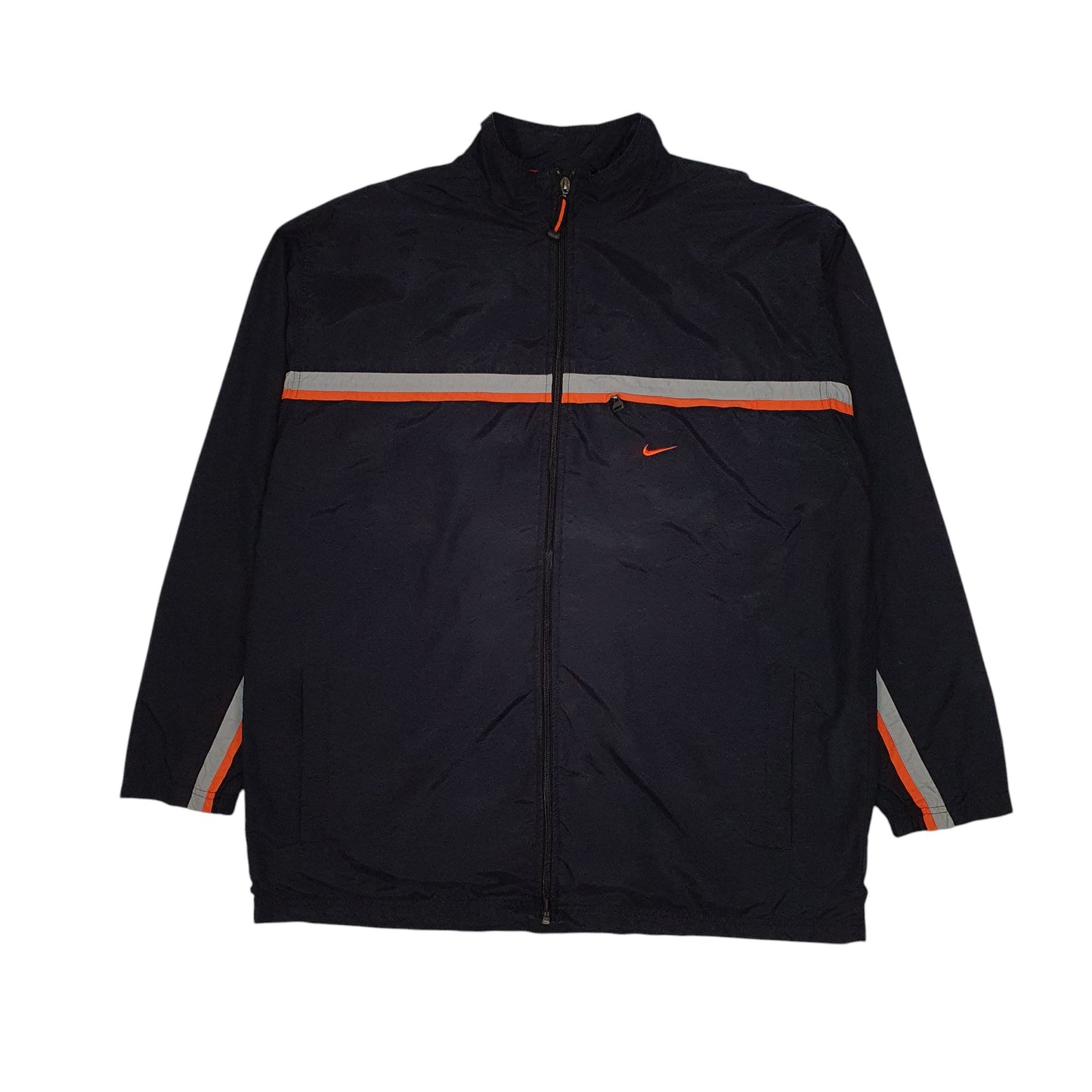 Mens Black Nike Vintage 2000s  Coat