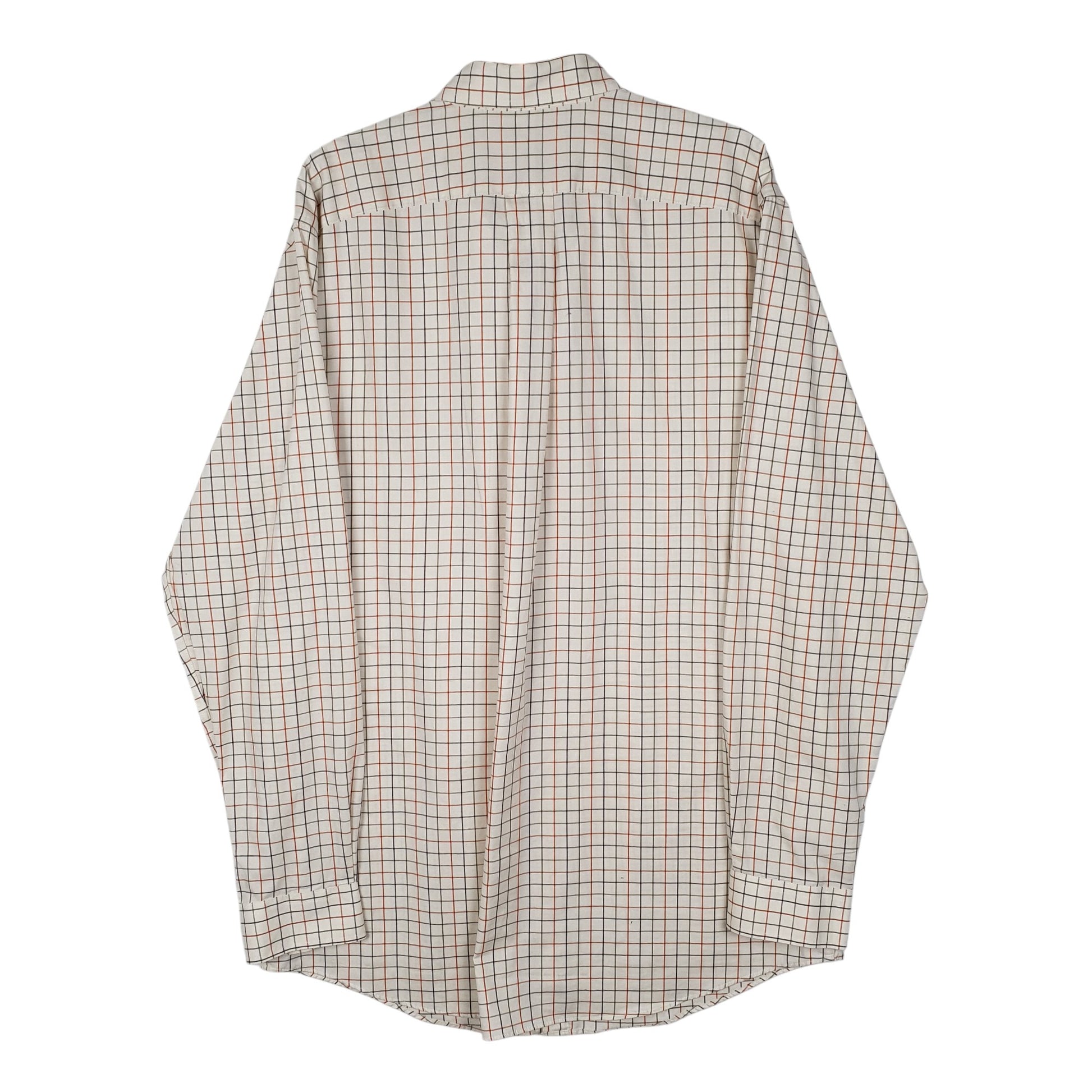 Mens Cream L.L.Bean   Shirt