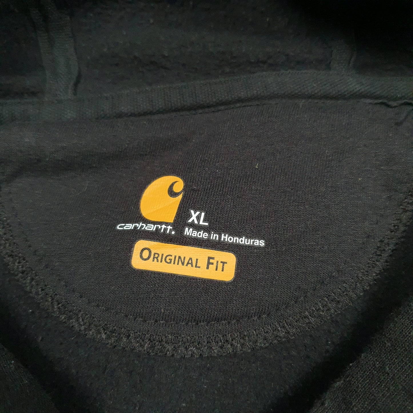 Mens Black Carhartt  Hoodie Jumper